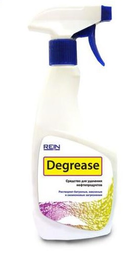 Средство д/удаления нефтепр. REIN Degrease 0,5л.