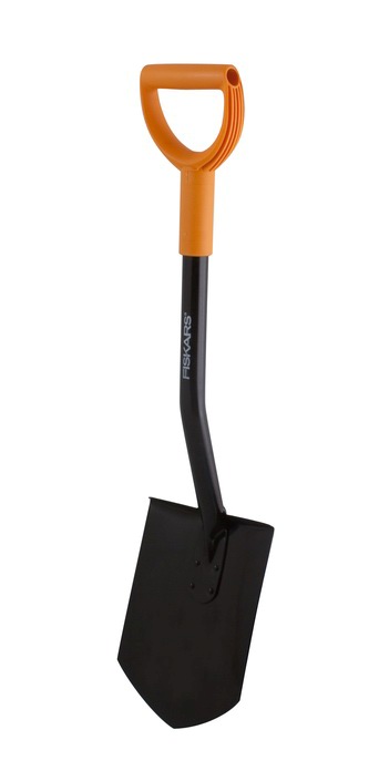 Лопата Fiskars ЭргоМобайл штык.короткая
