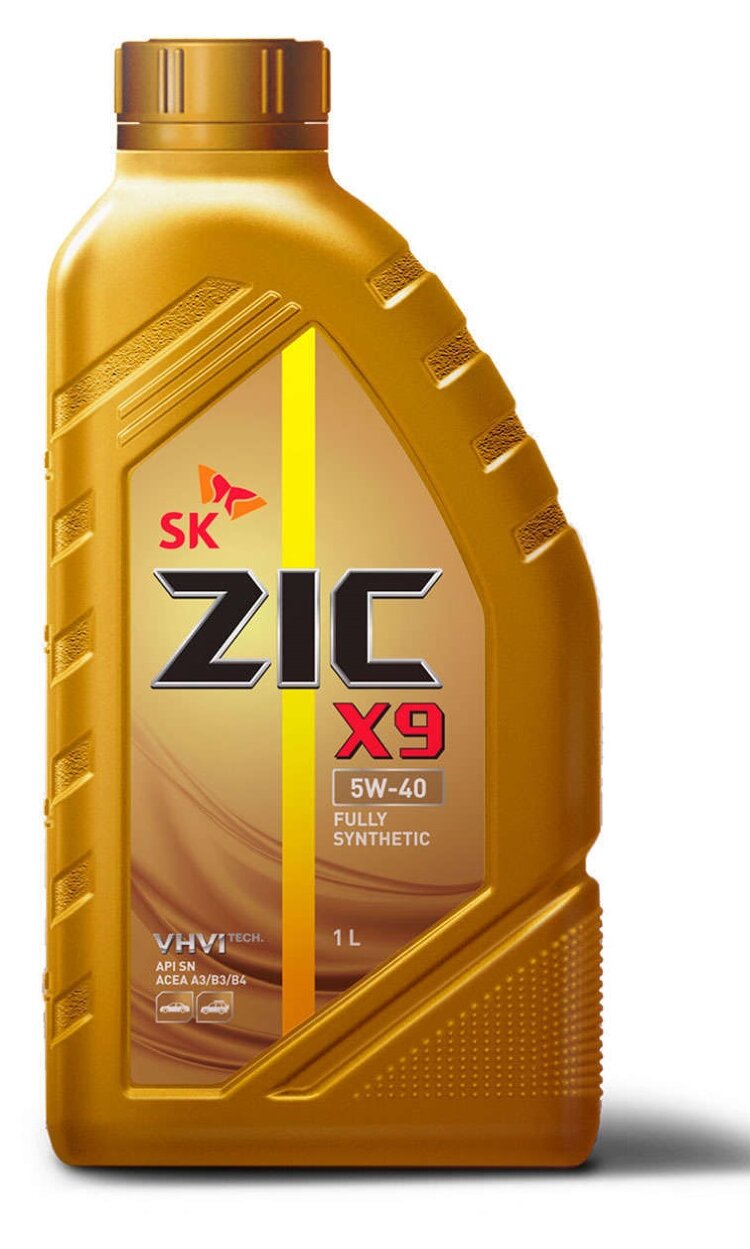 Масло ZIC X9 5w40 A3/B4 синт 1л